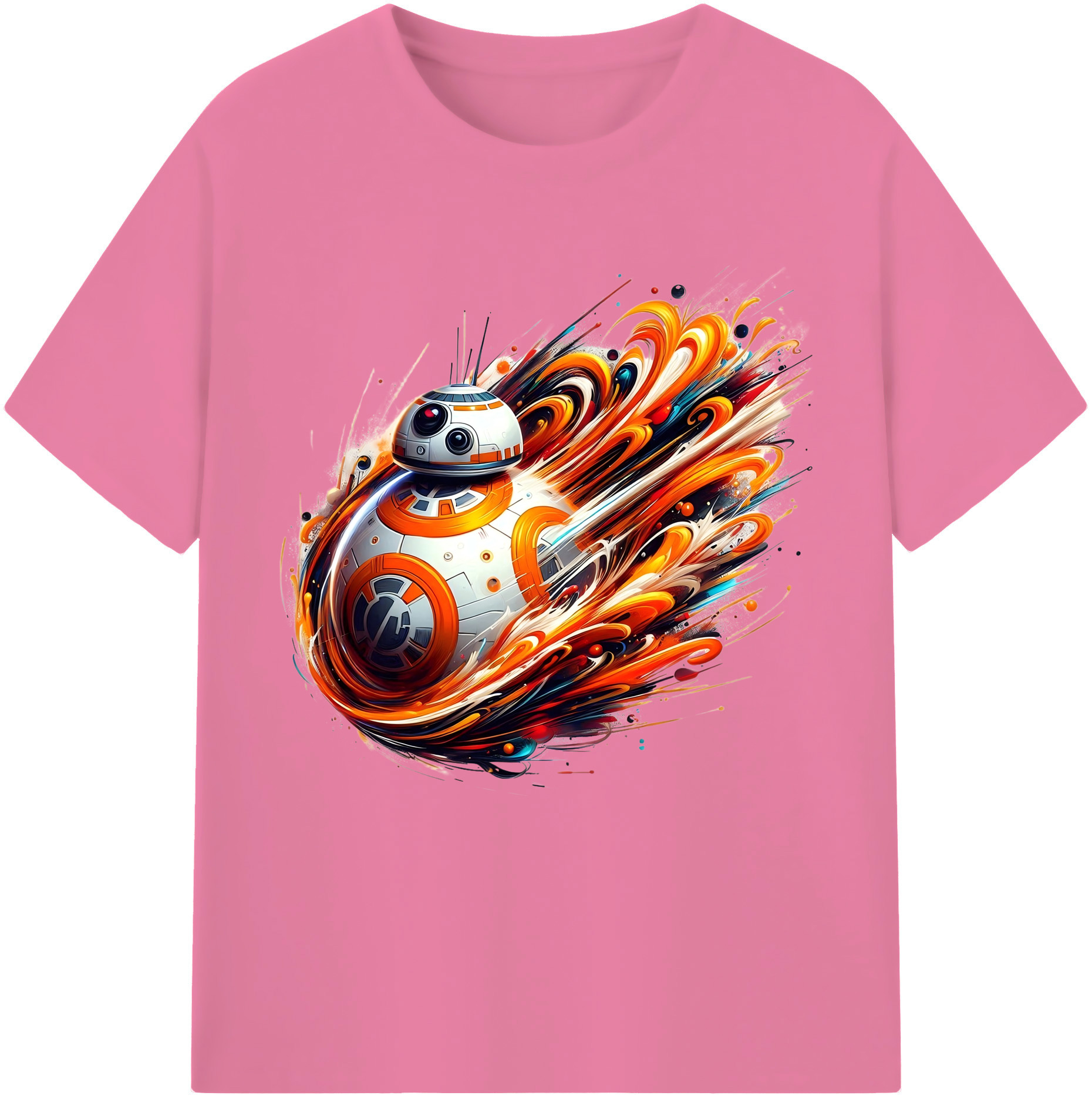 （画像用） スター・ウォーズ Star Wars 綿100％半袖Tシャツ（フロントプリント）